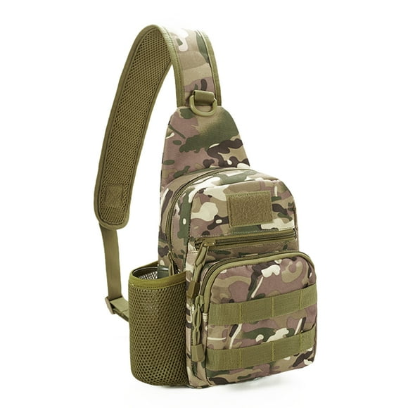 Hombres Mujeres Bolsa de pecho Bolsa de deporte de camuflaje Gran capacidad Senderismo Ciclismo Paqu Abanopi Bolsa de pecho unisex