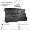 thumbnail image 3 of Keyboard Case for Lenovo Tab P11 2020 Released 11 inch (Model: TB-J606F TB-J606X), Slim Shell Lightweight Stand Cover with Detachable Wireless Bluetooth Keyboard, Galaxy, 3 of 9