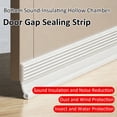 thumbnail image 7 of Under Door Draft Blocker,39.37X1.96" Door Bottom Gap Seal Strip, Door Sweep, Waterproof PVC Door Gap Stopper, Cuttable Door Bottom Weather Stripping for Interior Exterior Entrance Doors, 7 of 7