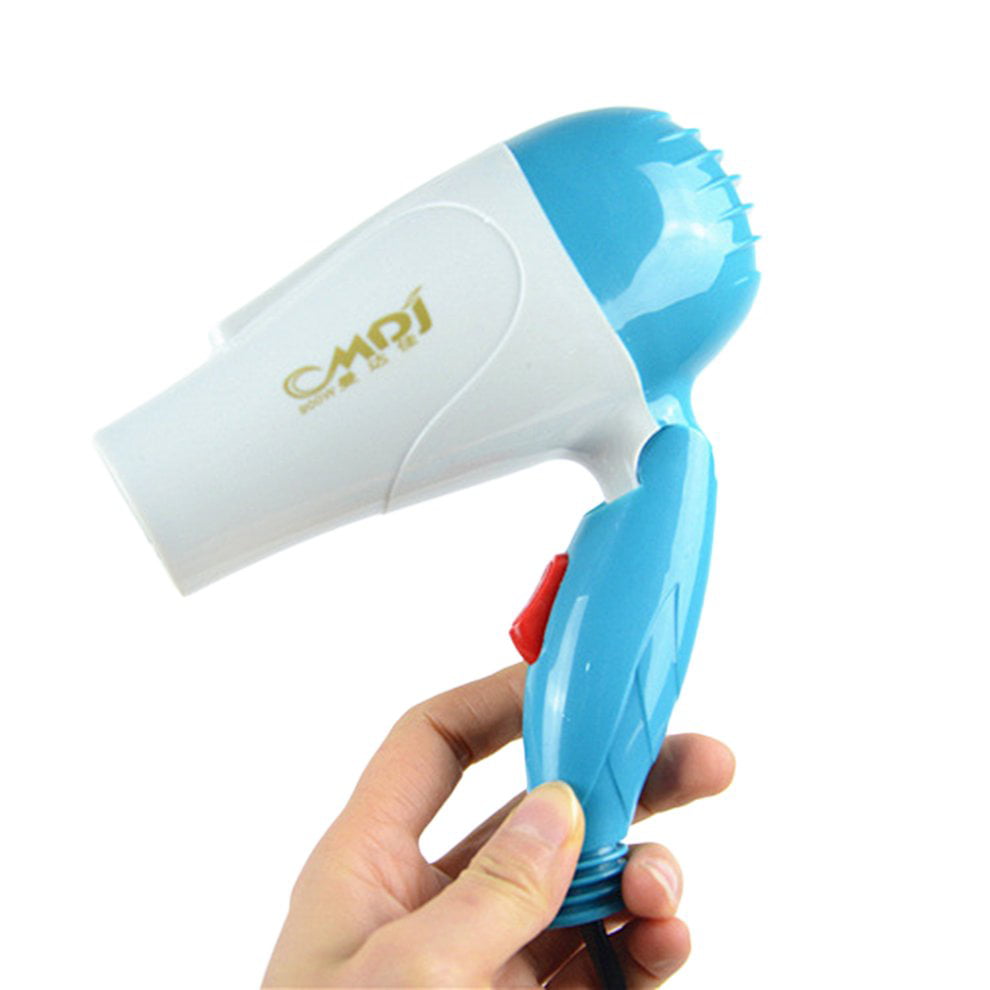 Hair Dryer High Airflow Fast Drying Low Noise Mini Portable Household Hair Dryer US Plug Hair Styling Supplies 