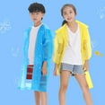 thumbnail image 3 of 1 Pcs Imperméable Transparent pour Enfants Garçons Filles en EVA avec Capuche pour Extérieur, 3 of 10