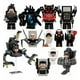thumbnail image 1 of Set de 12 Minifiguras Skibidi Toilet – Figuras de acción de Titan Speaker y TV Man, Juguetes de bloques de construcción MOC para regalo de cumpleaños infantil, 1 of 6
