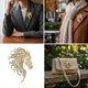 thumbnail image 2 of Fashionable Horse Brooch Alloy Designs Versatile Accessory for Parties Weddings Office Supplies Multicolor, 2 of 4