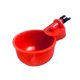 thumbnail image 1 of Paquete de 12 vasos de agua para pollos, kit de riego automático para aves de corral, estilo flotador, comedero de agua por gravedad, cuenco para beber, bebedero para pollos, 5 galones con abrido, 1 of 5