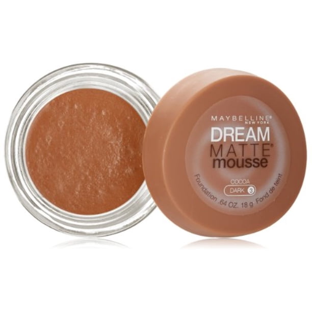 Maybelline Dream Matte Mousse Foundation Cocoa Dark 3 0 64 Oz Pack Of 2 Walmart Com Walmart Com
