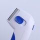 thumbnail image 3 of Peine electrónico para piojos mata instantáneamente piojos y huevos, elimina el pelo, blanco/azul, 1 barra (1 paquete), 3 of 5