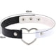 thumbnail image 2 of Collar Gótico Punk Para Mujer, Gargantilla De Corazón De Cuero Pu Ajustable A La Moda Y Joyería De Hip Hop Moyic AP007570-06, 2 of 4