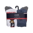 thumbnail image 2 of Chaps Boy's Athletic Crew Socks 6-Pack, Size Medium, 2 of 6