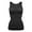 Black, variant on Women Shaper with Pads Shapewear Tank Top Tummy Control Slimming Compression Undershirt