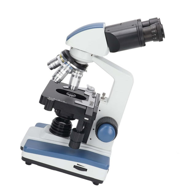 Microscopio Binocular 40X A 2500X Cámara De Microscopio Industrial Microscopio Binocular Compuesto De Laboratorio De Etapa Mecánica De Doble Capa