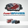 thumbnail image 2 of 2005- 2010 Honda Odyssey Ceramic Front + Rear Brake Pads For 2006 2007 2008 2009, 2 of 10