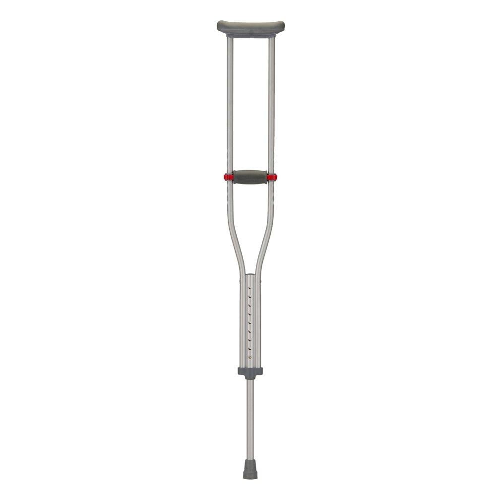 Quick Adjust Crutches, Pediatric, Lightweight aluminum crutches with