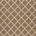 thumbnail image 3 of SAFAVIEH Beach House Nima Trellis Indoor/Outdoor Area Rug Beige/Cream, 7'10" x 10', 3 of 4