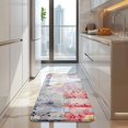 thumbnail image 4 of Pioneer Flower Floral Print Pattern Kitchen Rug Mat,Kitchen Runner Rugs Non Skid Washable,Decorative Kitchen Floor Mats for Kitchen,Sink,Laundry,17"x47.2", 4 of 7