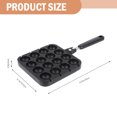 thumbnail image 2 of 1pc Octopus Ball Mold No-stick Baking Tray ​Takoyaki Cooking Tray (Assorted Color), 2 of 9