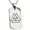 Silver, variant on Stainless Steel Norse Valknut Viking Engraved Dog Tag Pendant Necklace