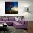 thumbnail image 6 of Epic Art 'Scarecrow' by Mario Sanchez Nevado, Acrylic Glass Wall Art, 36"x36", 6 of 7