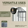 thumbnail image 4 of DeWitt Batten Tape Roll for Securing Greenhouse Film to Wood Framing, 2.75 Inch x 100 Yard, 4 of 9