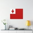 thumbnail image 6 of Tonga Country Flag Canvas Vibrant Wall Art Unframed Home Decor, 6 of 13