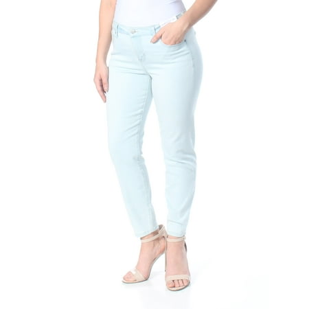 CELEBRITY PINK Womens Light Blue Super Slimmer Slim Your Thigh An Jeans Juniors  Size: (Best Jeans For Chunky Thighs)