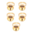 thumbnail image 3 of Tazas de anillo de pigmento, 5 piezas Tazas de anillos de tatuaje Tazas de anillo de tatuaje Tazas de anillo de color de tatuaje Durabilidad extendida, 3 of 5