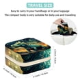 thumbnail image 5 of Starry Dinosaur Square Jewelry Box Organizer Display Case Necklace Bracelet Earring Holder Travel Portable Decorative Stand Storage Box for Rings Earrings Necklaces Bracelets - Girls Women Gift, 5 of 6