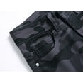 thumbnail image 4 of Boy's Stretch Fit Ripped Destroyed Jeans Pants Cargo Pants Classic Elastic Waist Straight Leg Multi-Pockets Comfy Kids Pants for Boys, 4 of 5