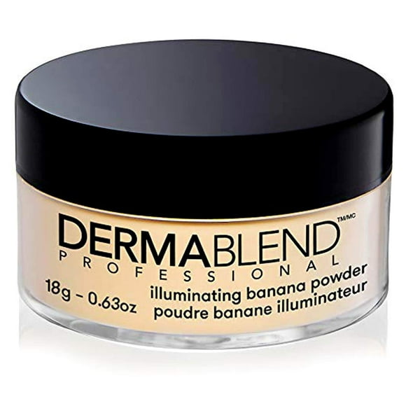 Polvo fijador Dermablend Illuminating Banana, 18 ml