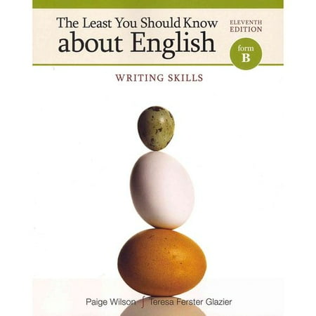 The Least You Should Know About English Writing Skills