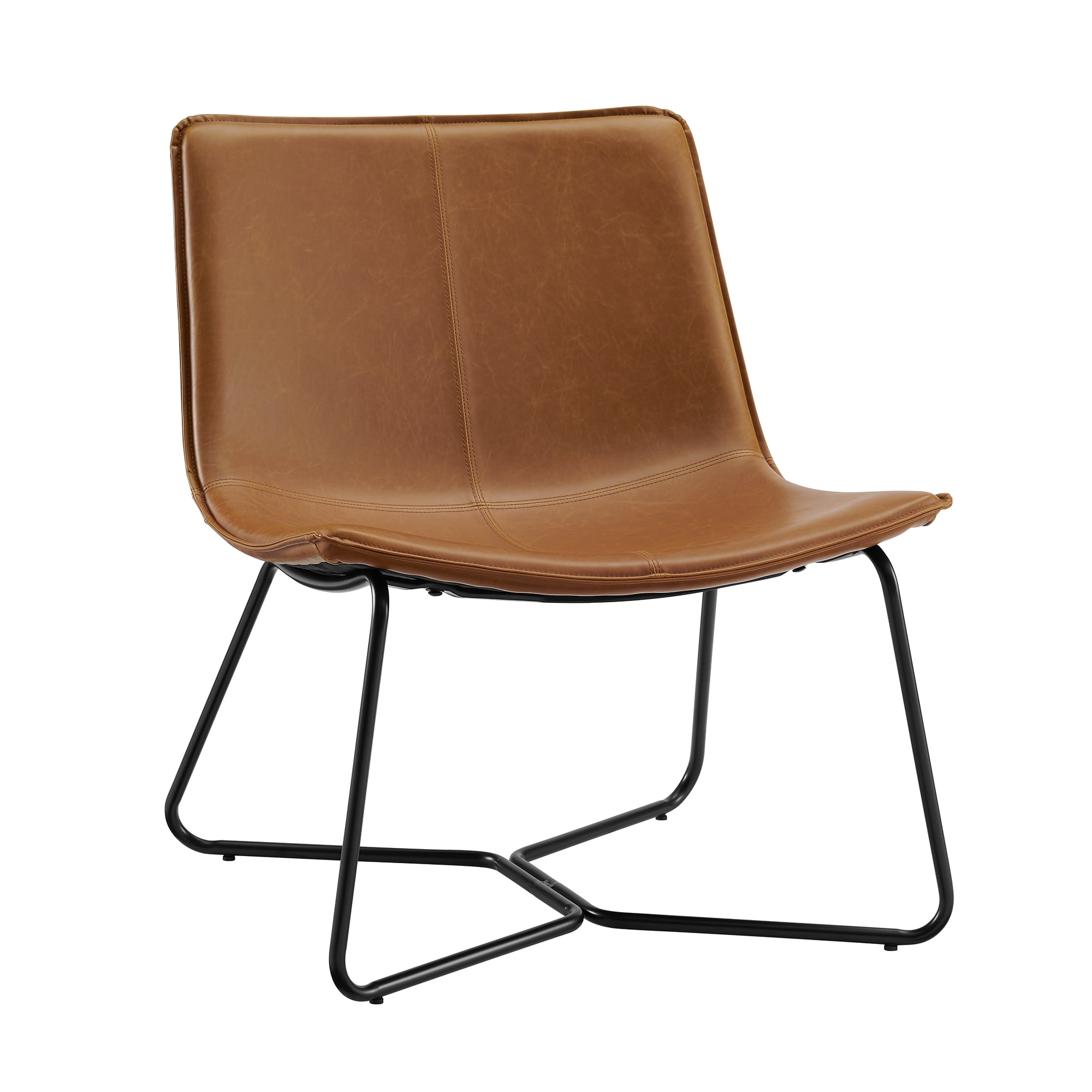Manor Park Lounge Chair, Whiskey Brown