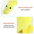 thumbnail image 3 of 1pcs pet plush toys cute stuffed ducks - yellow, 3 of 5