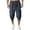 Grey, variant on Men's Pants, Men's Casual Pants Elastic Joggers Lightweight Comfortable Pants For Daily Wear Home Outdoor Walking Slim Fit Cropped Ankle Pants Pants for Men Grey XXXL