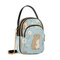 thumbnail image 2 of Women's Crossbody Handbags Shoulder Handbag Multi Pocket Crossbody Bag Cute Capybara and Daisies, 2 of 7