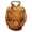 07-Orange, variant on IWRICH Men's Trippy Printed Hoodies Novelty Psychedelic Pullover Sweatshirt Long Sleeve Baggy Comfy Tops with Pocket 09-Beige XL