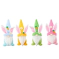 thumbnail image 6 of TETOU 2pcs Easter Gnomes Plush,7 Inch Handmade Easter Bunny Gnomes Spring Decorations for Easter Party Home Kids Gift Centerpiece Ornament(Pink+Blue), 6 of 6