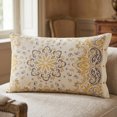 thumbnail image 4 of Unique Bargains 2 Pcs Cotton Cooling Envelope Closure Comfortable Pillowcase Yellow A, 4 of 5