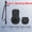 C, variant on Fishing Rod Sling, Adjustable Neoprene Fishing Pole Carry Strap for 1.2-2.7m Rods, Black