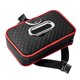 thumbnail image 5 of Dispensador de pañuelos para visera de coche, porta pañuelos, organizador versátil para el asiento trasero Negro y rojo, 5 of 9
