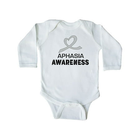

Inktastic Aphasia Awareness Gift Baby Boy or Baby Girl Long Sleeve Bodysuit