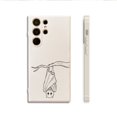 thumbnail image 1 of Funda de teléfono plateada colorida de doble capa mate con gráfico elegante y divertido para iPhone 15 Pro Max 14 13 12 Pro 11 - Máxima protección, 1 of 4