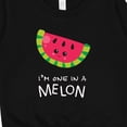 thumbnail image 3 of Inktastic I'm One in a Melon Watermelon Humor Toddler Sweatshirt, 3 of 4
