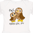 thumbnail image 4 of Inktastic Owl Always Love You- cute owl family Boys or Girls Long Sleeve Baby Bodysuit, 4 of 5