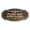 Walnut, variant on Victorian Please Keep Door Closed Sign (Walnut) - Small 3" X 6"