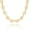 A-5mm Anchor, variant on Gold Necklace for Women, 14K Gold Plated Dainty Chain Choker Chunky Figaro Snake Mariner Cuban Link Chains, Adjustable Trendy Necklaces Handmade Jewelry