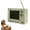 Retro Beige, variant on 2026 Mini Retro Cartoon TV, Rechargeable Cartoon Player with 8GB Memory, Tiny Vintage Television for Dollhouse Scenes & Collectible Decor, Supports Headphones & USB Playback (Retro Beige)