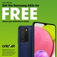 thumbnail image 3 of Cricket Wireless Samsung Galaxy A03s, 32GB, 3GB RAM, Blue - Prepaid Smartphone, 3 of 7