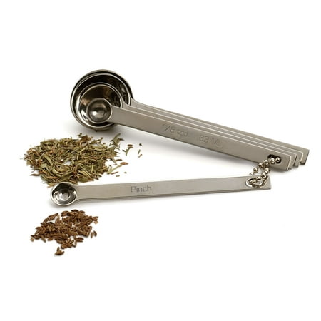 - RSVP 5 Pc/Piece Odd Size Measuring Spoons Salt Herb Spice Stainless Steel New