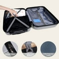 thumbnail image 5 of Historyli Go5H 3pcs Luggage Suitcase Sets Hardshell Carryon Luggage Set With 360 Degree Spinner Wheels For Travel (20"/24"/28"), 5 of 7