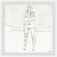 thumbnail image 2 of Parvez Taj Handmade Fashion Tourist Framed Print 32 x 32, 2 of 5