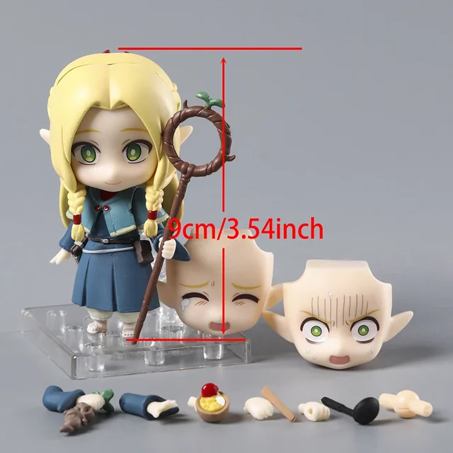 Delicioso en Dungeon Laios Touden 2375 Marcille 2385 figura de acción juguete de modelos coleccionables muñeca regalo